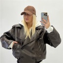 bomber doppiopetto chocolate